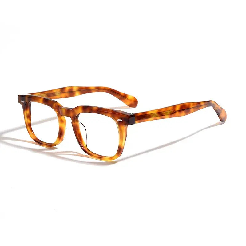 Unisex Square Full Rim Acetate Prescription Glasses 45005 — view 4 | Rx Spectacle