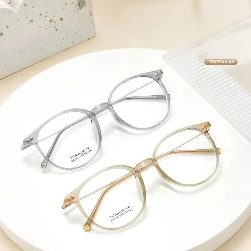 Unisex Square Full Rim Prescription Glasses M8142 — view 3 | Rx Spectacle
