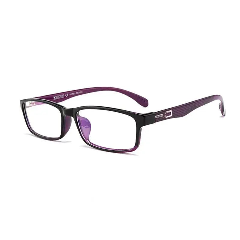 Unisex Square Full Rim TR90 Prescription Glasses 2300 — view 6 | Rx Spectacle