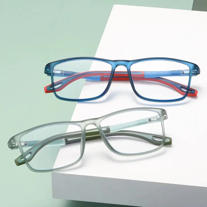 Unisex Square Full Rim Prescription Glasses 81306 — view 3 | Rx Spectacle