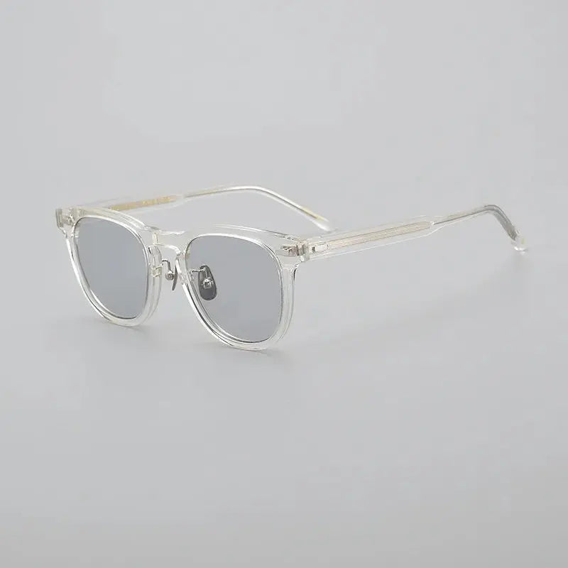 Unisex Square Full Rim Acetate Prescription Glasses 8153 — view 5 | Rx Spectacle