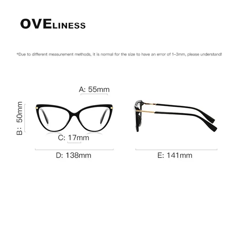 Women's Square Full Rim Titanium Prescription Glasses 22098 — view 2 | Rx Spectacle