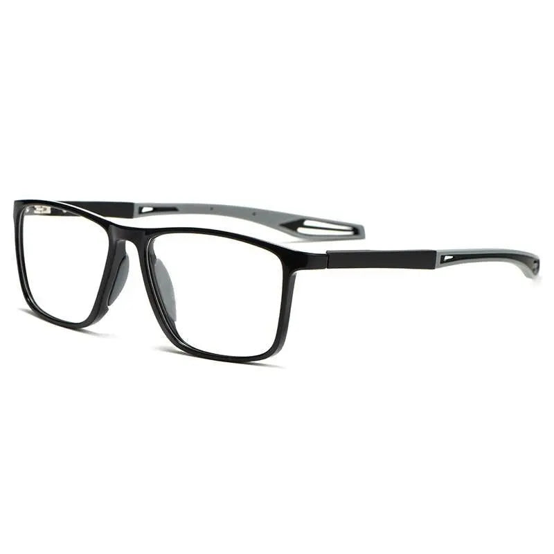 Unisex Square Full Rim TR90 Sports Glasses 1019r — view 2 | Rx Spectacle