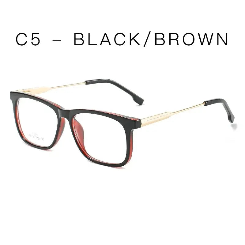 Unisex Square Full Rim TR90 Prescription Glasses 907849 — view 7 | Rx Spectacle