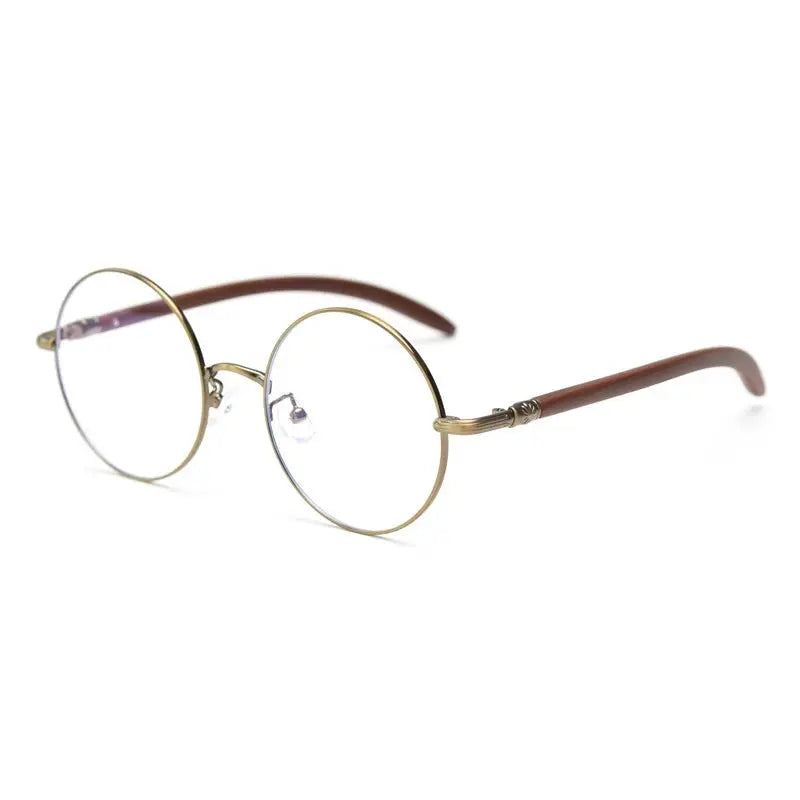 Unisex Round Full Rim TR90 Prescription Glasses 00102 — view 6 | Rx Spectacle