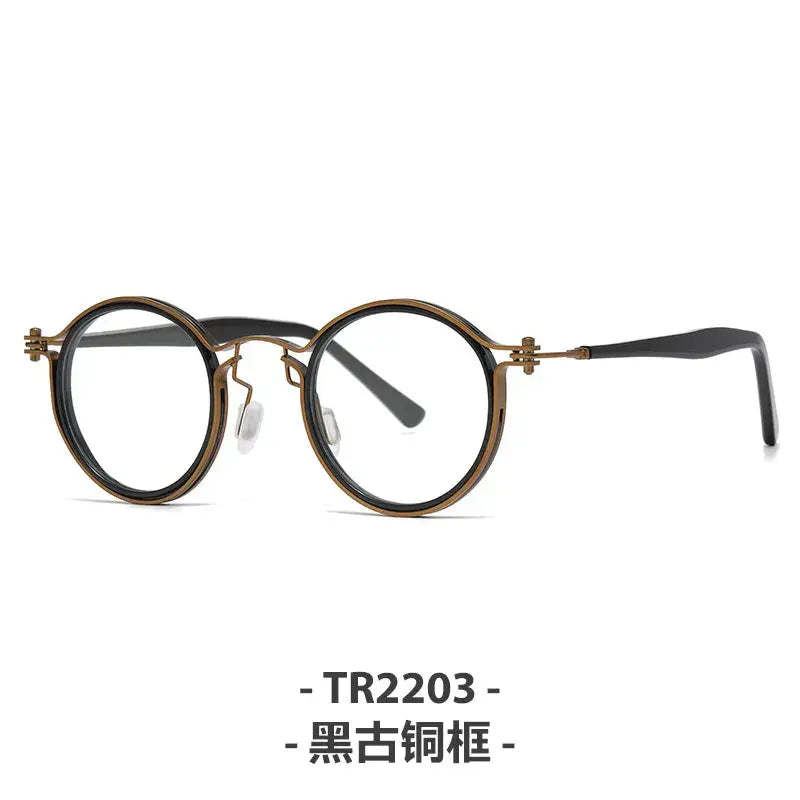 Unisex Square Full Rim TR90 Prescription Glasses 2202-03 — view 4 | Rx Spectacle