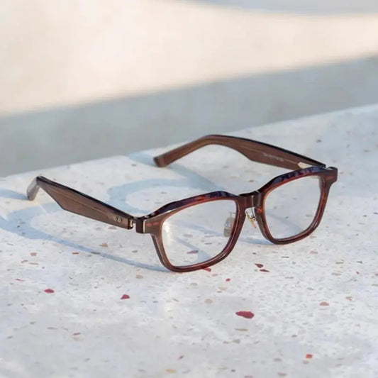 Unisex Square Full Rim Titanium Prescription Glasses 369003 — view 1 | Rx Spectacle