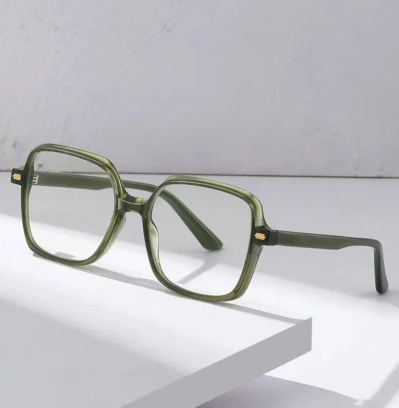Men's Square Full Rim Titanium Prescription Glasses Bc907 — view 5 | Rx Spectacle