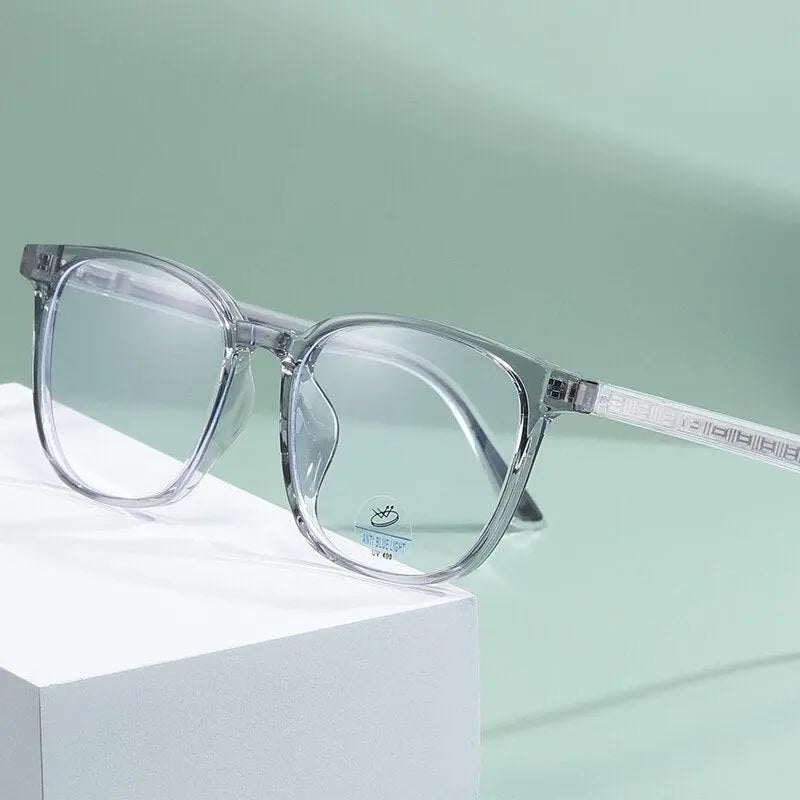 Unisex Square Full Rim Acetate Prescription Glasses 81245 — view 8 | Rx Spectacle