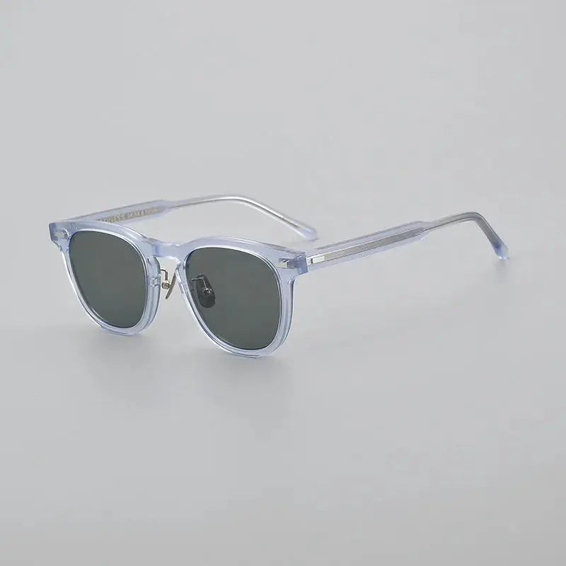 Unisex Square Full Rim Acetate Prescription Glasses 8153 — view 3 | Rx Spectacle
