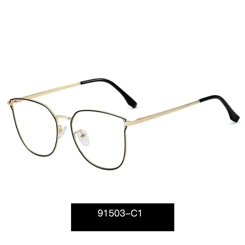 Women's Square Full Rim TR90 Prescription Glasses 91503 — view 9 | Rx Spectacle