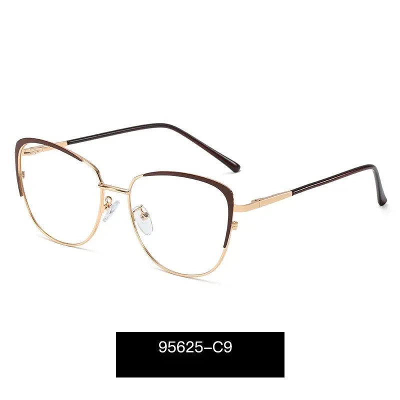 Women's Cat Eye Full Rim TR90 Prescription Glasses 95625 — view 3 | Rx Spectacle