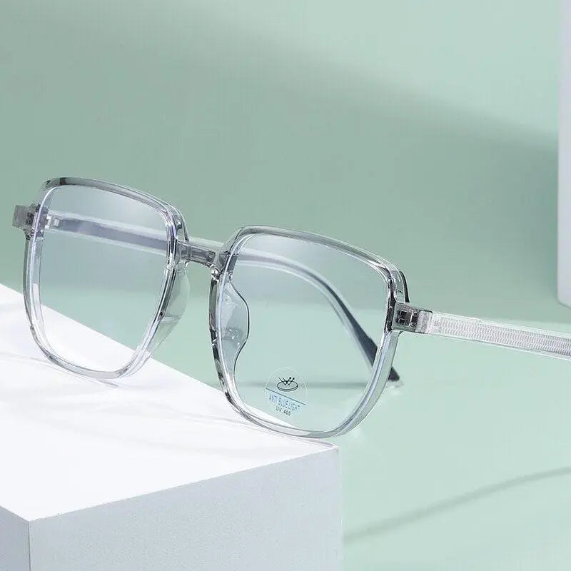 Unisex Square Full Rim Acetate Prescription Glasses 81247 — view 12 | Rx Spectacle