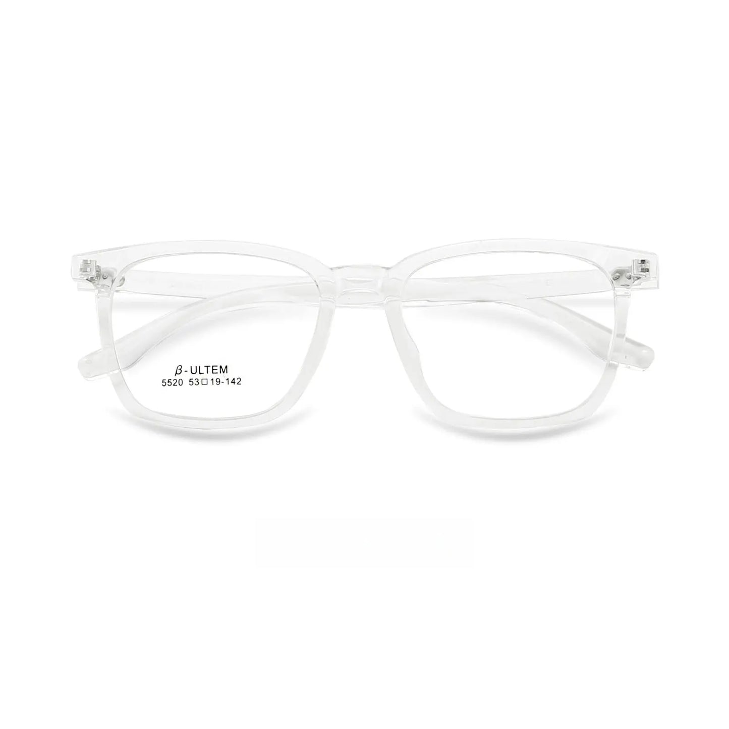 Unisex Square Full Rim Plastic Prescription Glasses 5520 — view 6 | Rx Spectacle