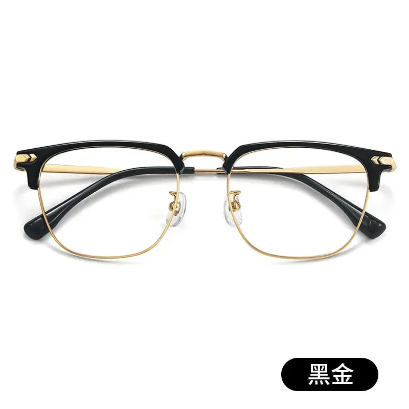 Unisex Square Full Rim Alloy Prescription Glasses 22601 — view 5 | Rx Spectacle