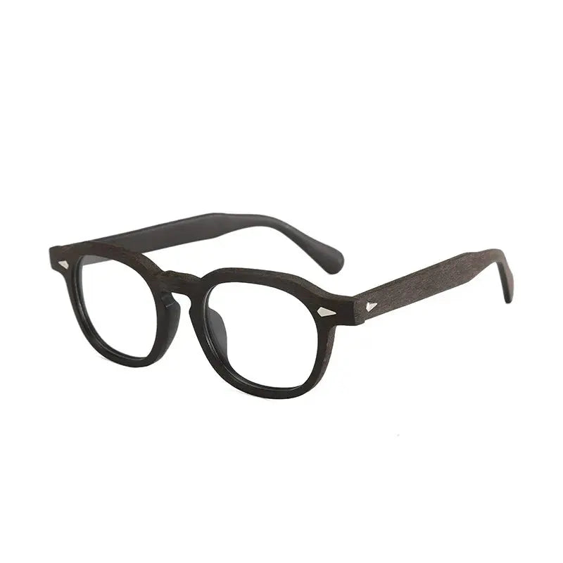 Unisex Square Full Rim Acetate Flat Top Prescription Glasses 78183 — view 3 | Rx Spectacle