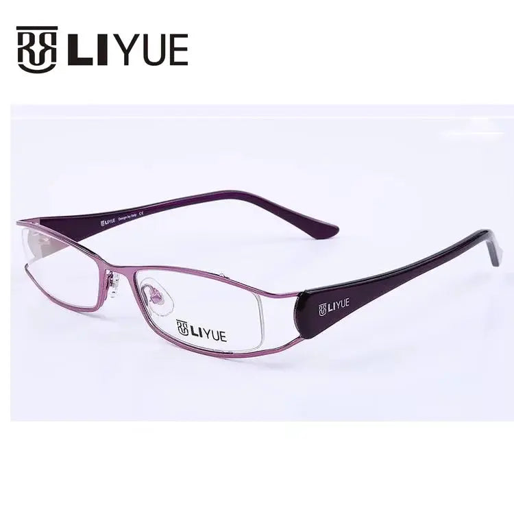Women's Rectangular Full Rim Acetate Prescription Glasses 369260 — view 6 | Rx Spectacle