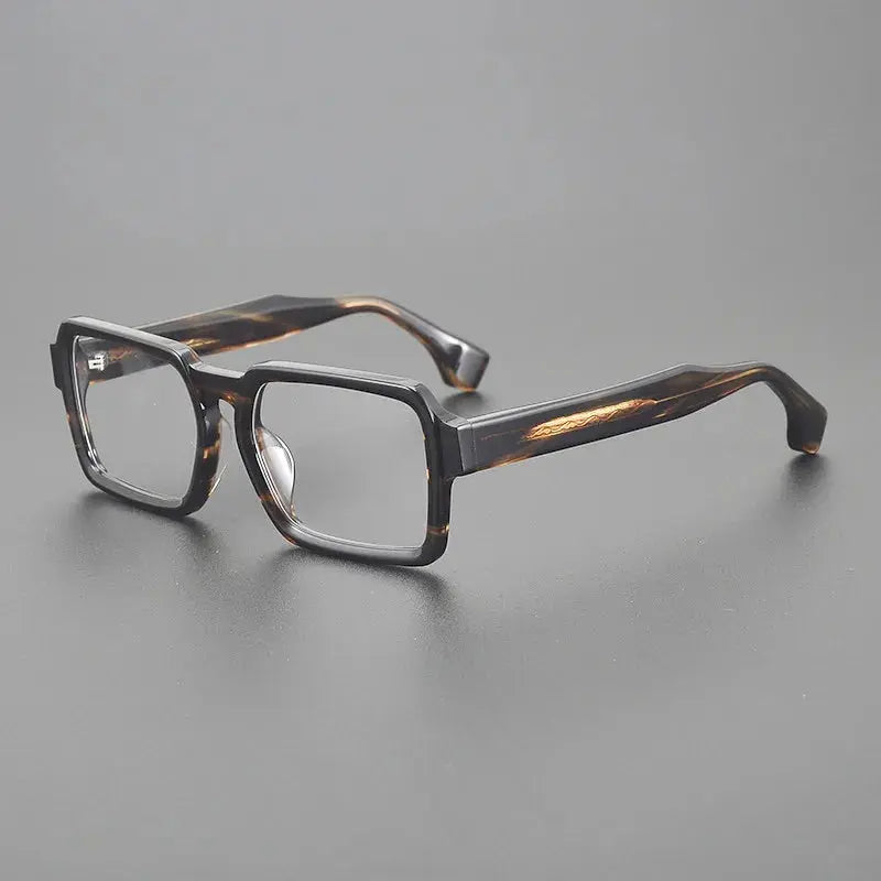Unisex Browline Full Rim Acetate Prescription Glasses 69278 — view 1 | Rx Spectacle