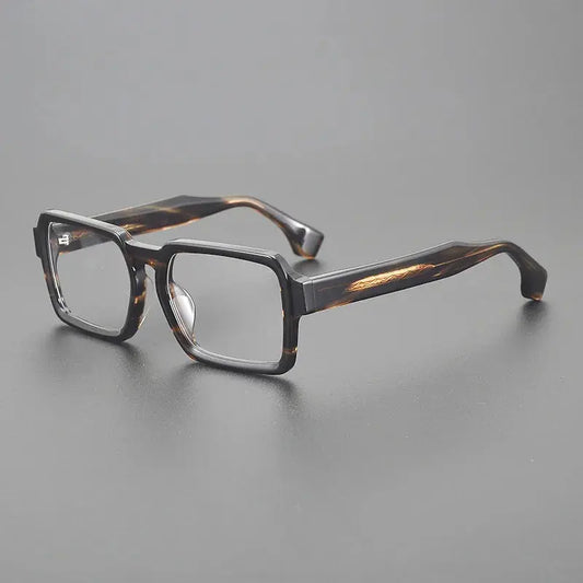 Unisex Browline Full Rim Acetate Prescription Glasses 69278 — view 1 | Rx Spectacle