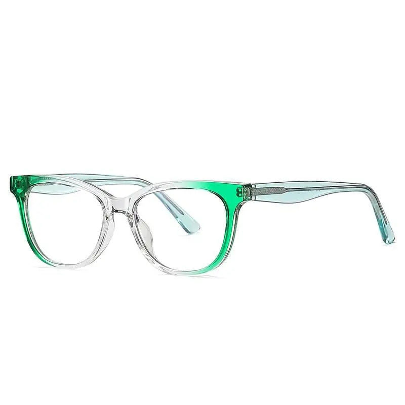 Women's Square Full Rim Titanium Prescription Glasses 20210 — view 7 | Rx Spectacle