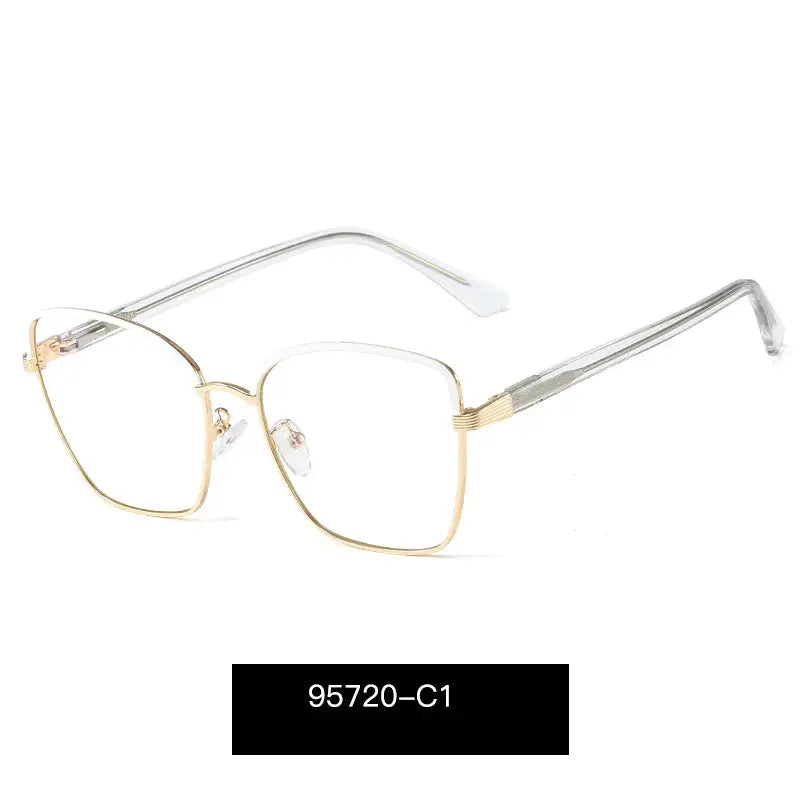 Women's Cat Eye Full Rim TR90 Prescription Glasses 95720 — view 7 | Rx Spectacle