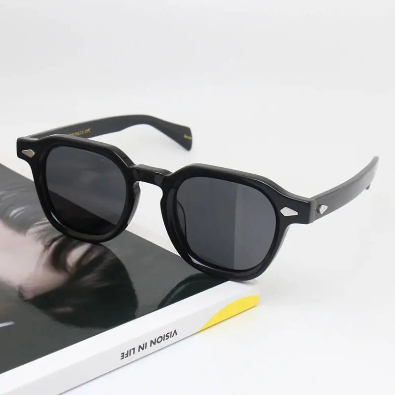 Unisex Square Full Rim Acetate Prescription Glasses 23145 — view 4 | Rx Spectacle