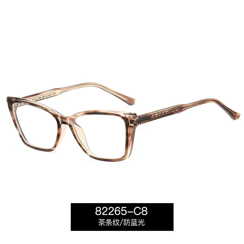 Women's Square Full Rim TR90 Prescription Glasses 382265 — view 4 | Rx Spectacle