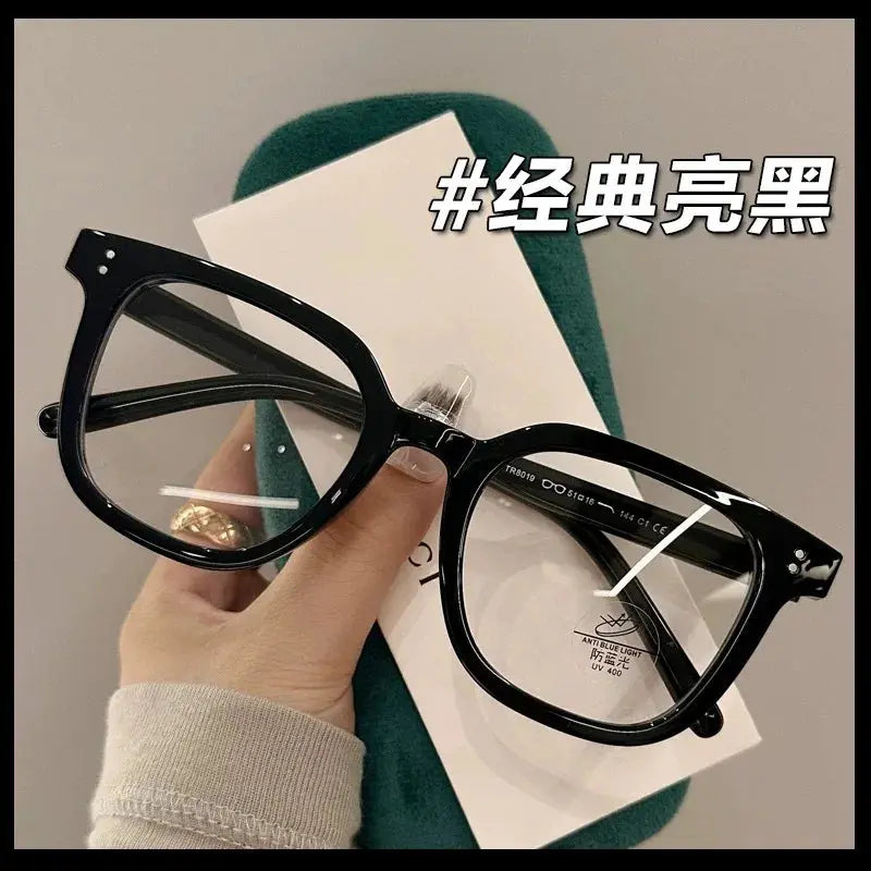 Unisex Square Full Rim TR90 Oversized Prescription Glasses 58019 — view 4 | Rx Spectacle