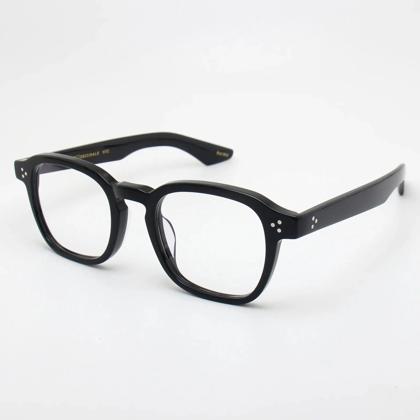 Unisex Square Full Rim Acetate Prescription Glasses 91147 — view 3 | Rx Spectacle