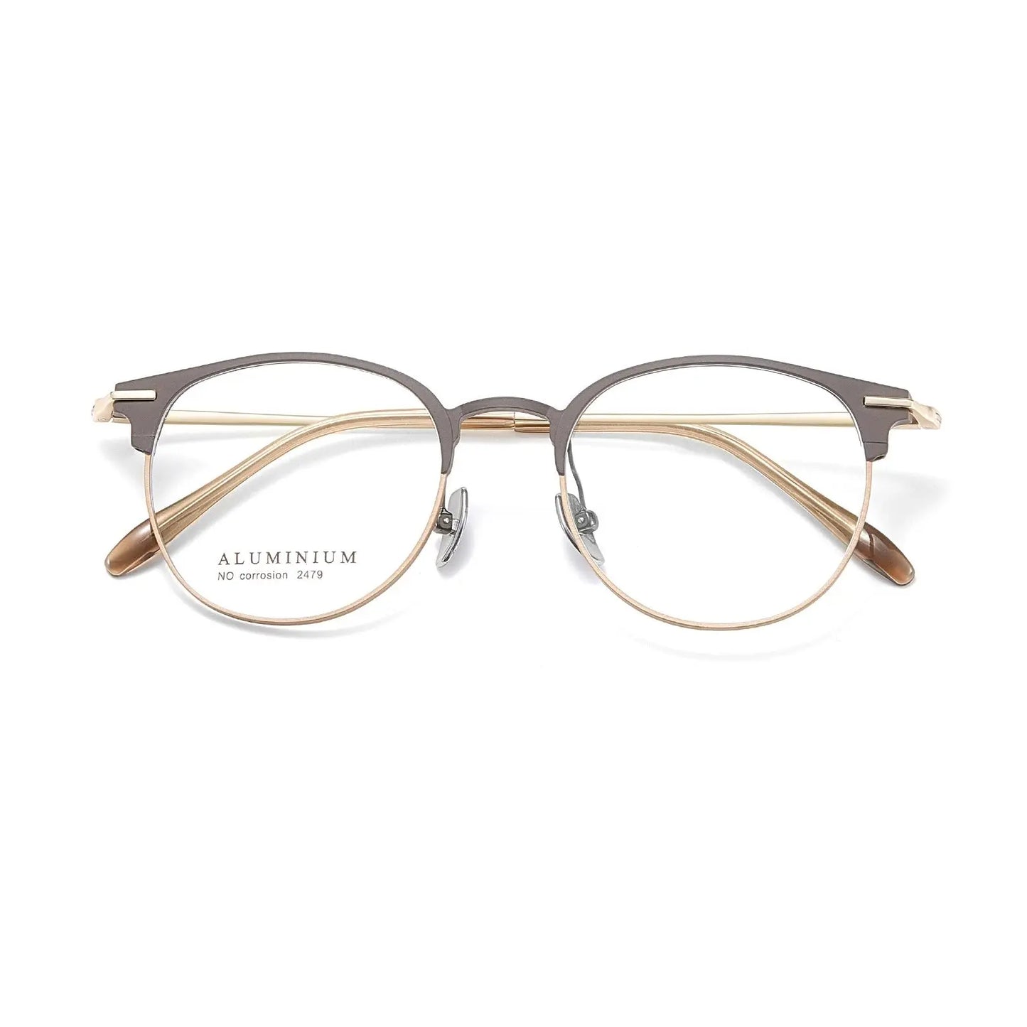 Unisex Round Full Rim Prescription Glasses 662479 — view 7 | Rx Spectacle