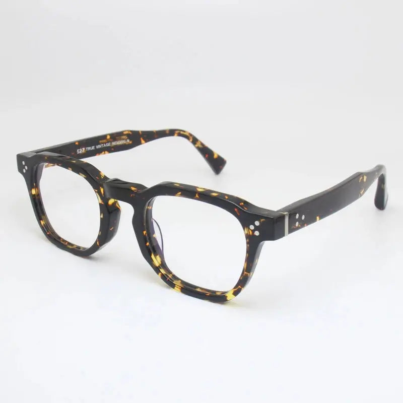 Unisex Square Full Rim Acetate Prescription Glasses 62527 — view 7 | Rx Spectacle