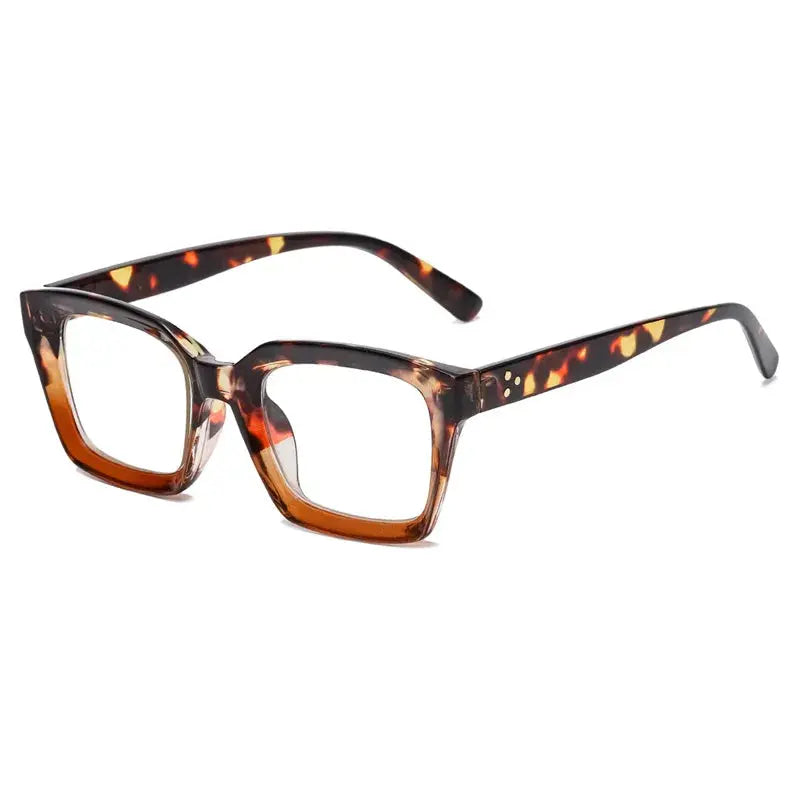 Unisex Square Full Rim Acetate Reading Glasses 4913 — view 9 | Rx Spectacle