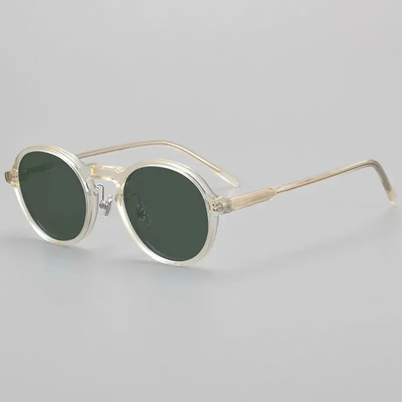 Unisex Round Full Rim Acetate Prescription Glasses 14543 — view 1 | Rx Spectacle