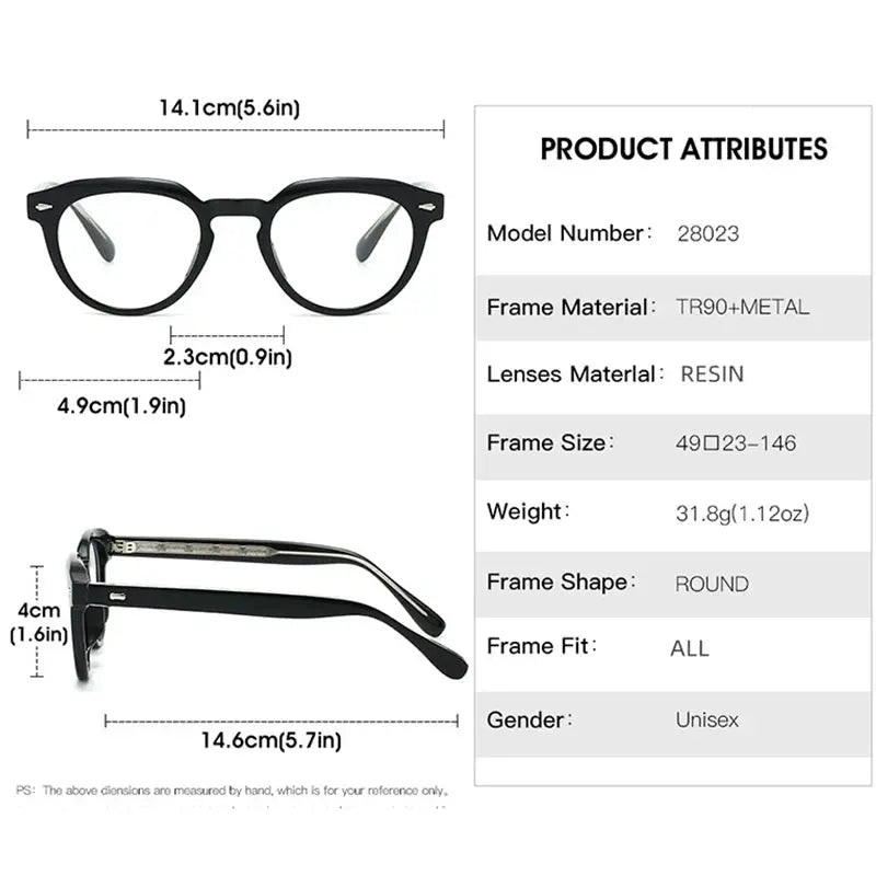 Women's Cat Eye Full Rim TR90 Reading Glasses 28023 — view 3 | Rx Spectacle