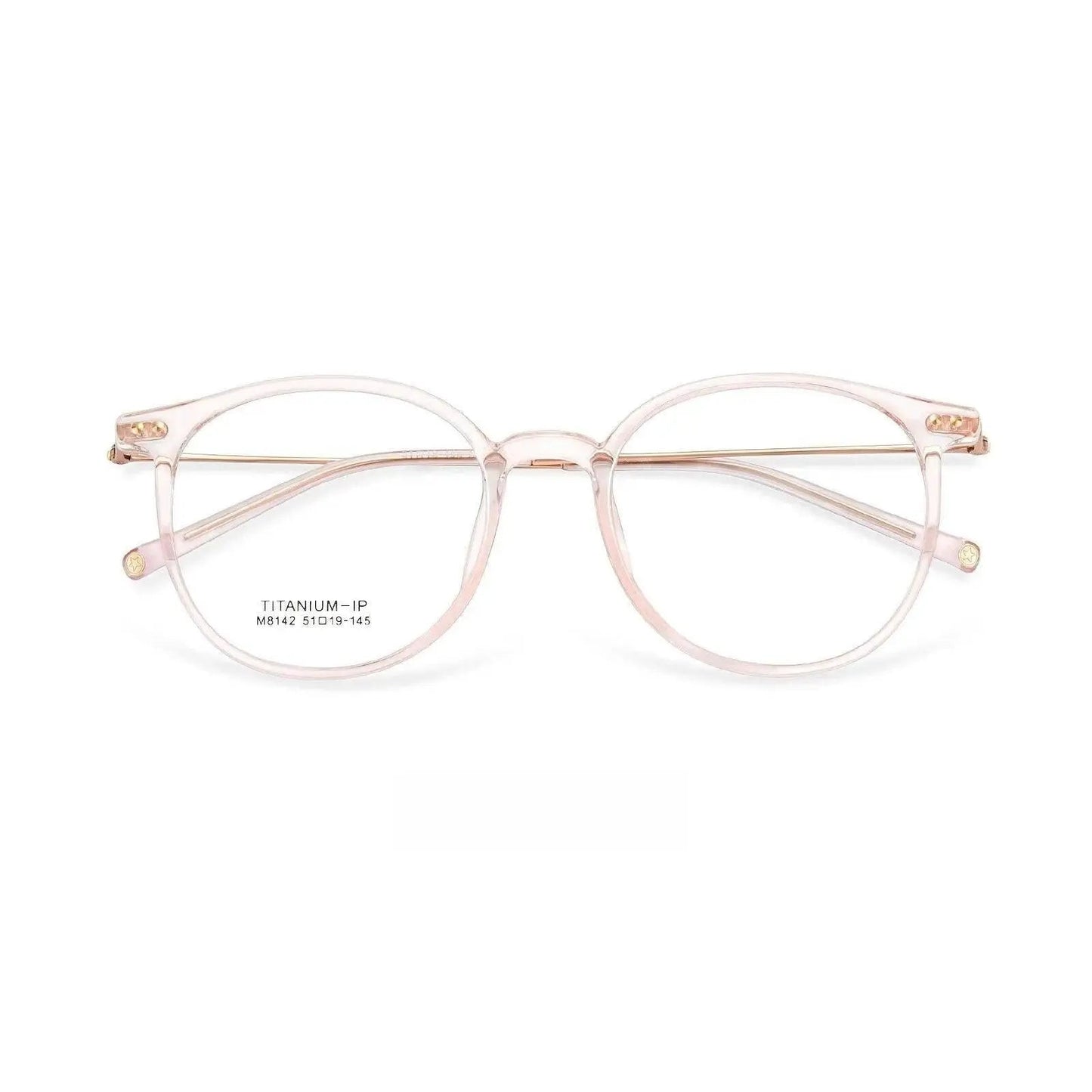 Unisex Square Full Rim Prescription Glasses M8142 — view 11 | Rx Spectacle