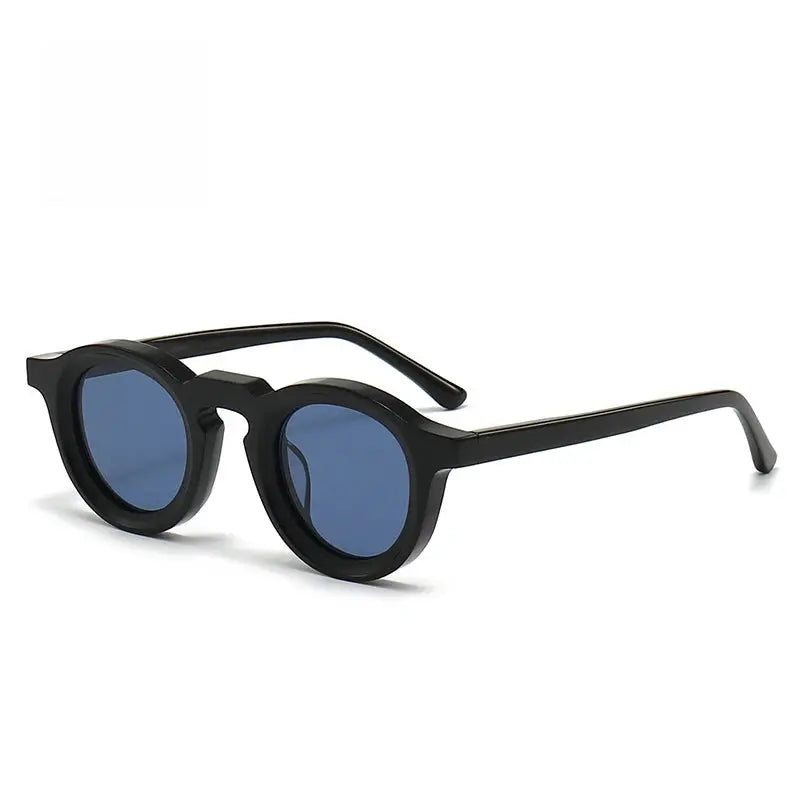 Unisex Round Full Rim Acetate Prescription Glasses 442741 — view 8 | Rx Spectacle