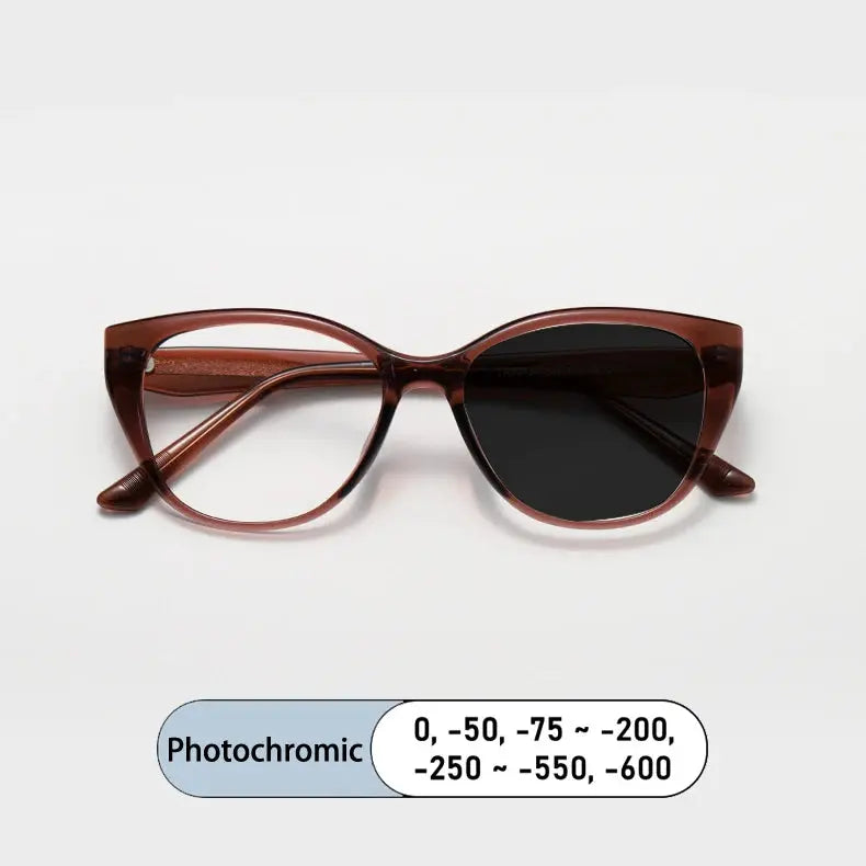 Women's Cat Eye Full Rim TR90 Reading Glasses 86159 — view 6 | Rx Spectacle