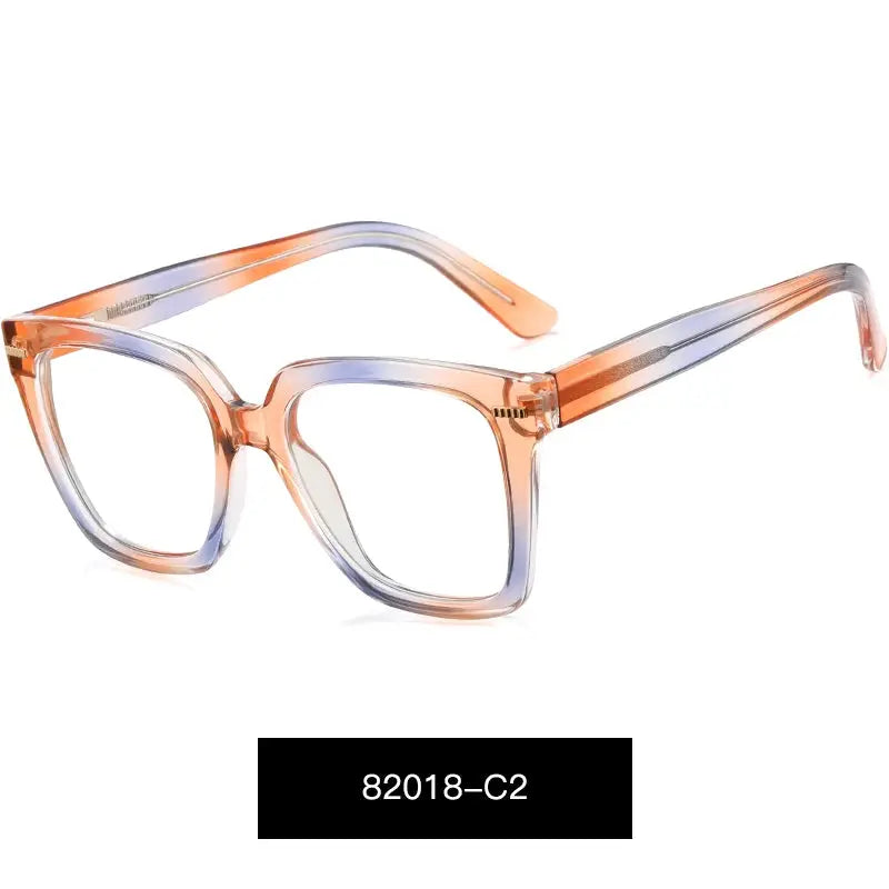 Women's Cat Eye Full Rim TR90 Prescription Glasses 82018 — view 7 | Rx Spectacle