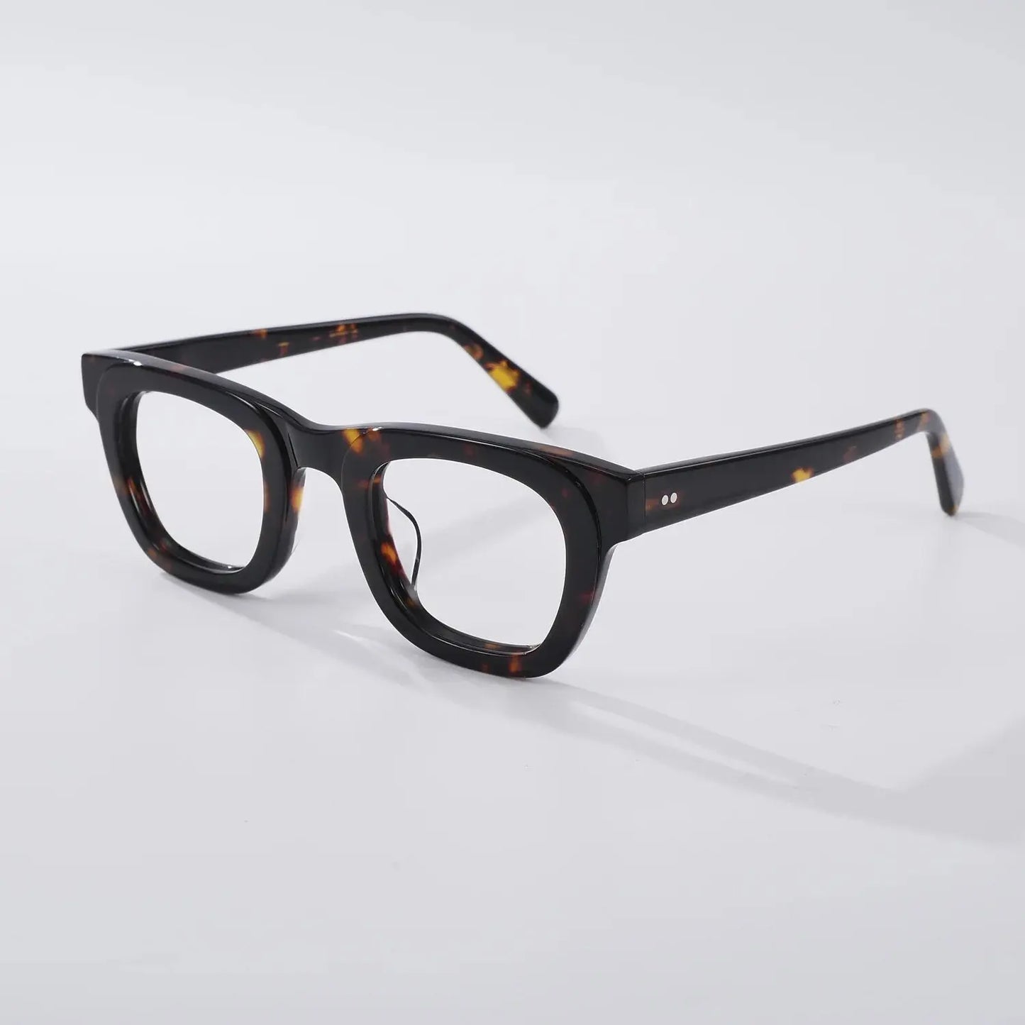 Unisex Browline Full Rim Acetate Prescription Glasses 838173 — view 5 | Rx Spectacle