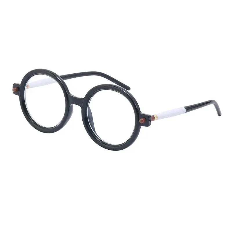 Unisex Round Full Rim Acetate Reading Glasses 86602 — view 4 | Rx Spectacle