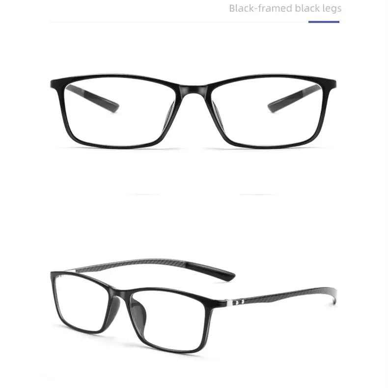 Unisex Square Full Rim TR90 Reading Glasses 0017 — view 5 | Rx Spectacle
