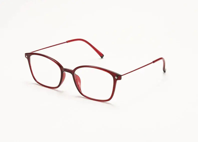 Women's Square Full Rim Alloy Prescription Glasses 32148 — view 1 | Rx Spectacle