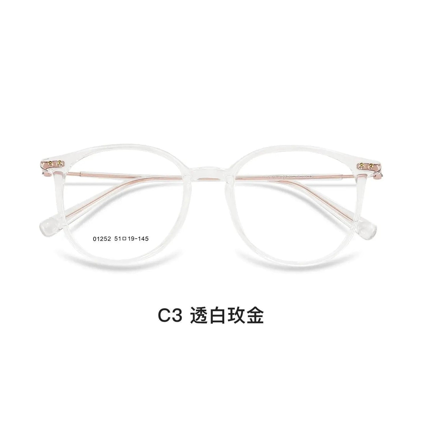 Unisex Square Full Rim TR90 Prescription Glasses 01252 — view 11 | Rx Spectacle