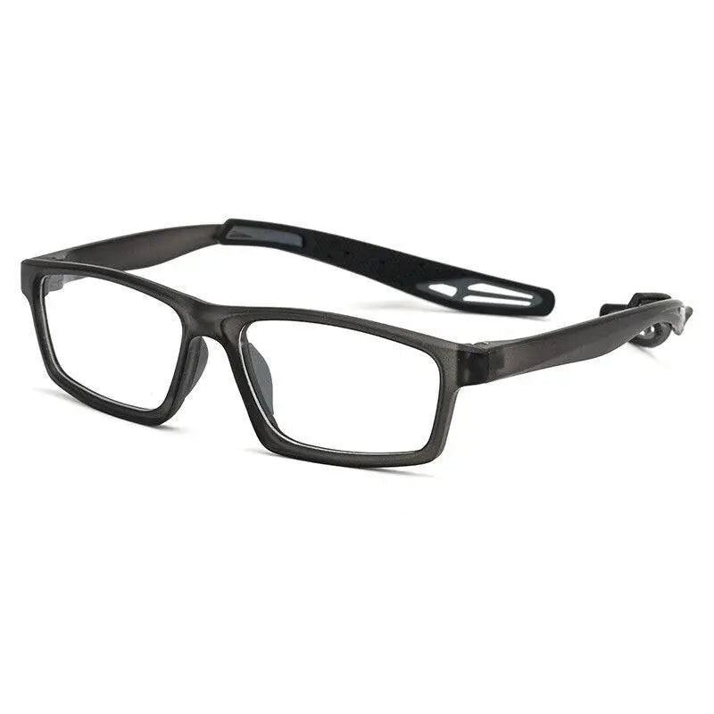 Unisex Square Full Rim TR90 Sports Glasses 1219 — view 11 | Rx Spectacle
