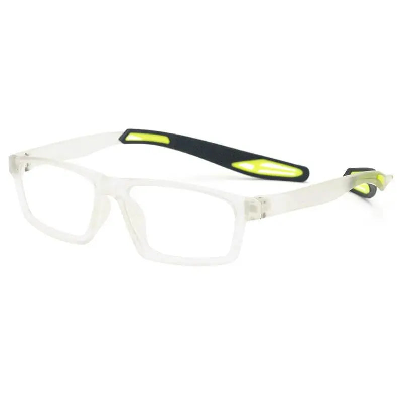 Unisex Square Full Rim TR90 Sports Glasses 1219 — view 6 | Rx Spectacle