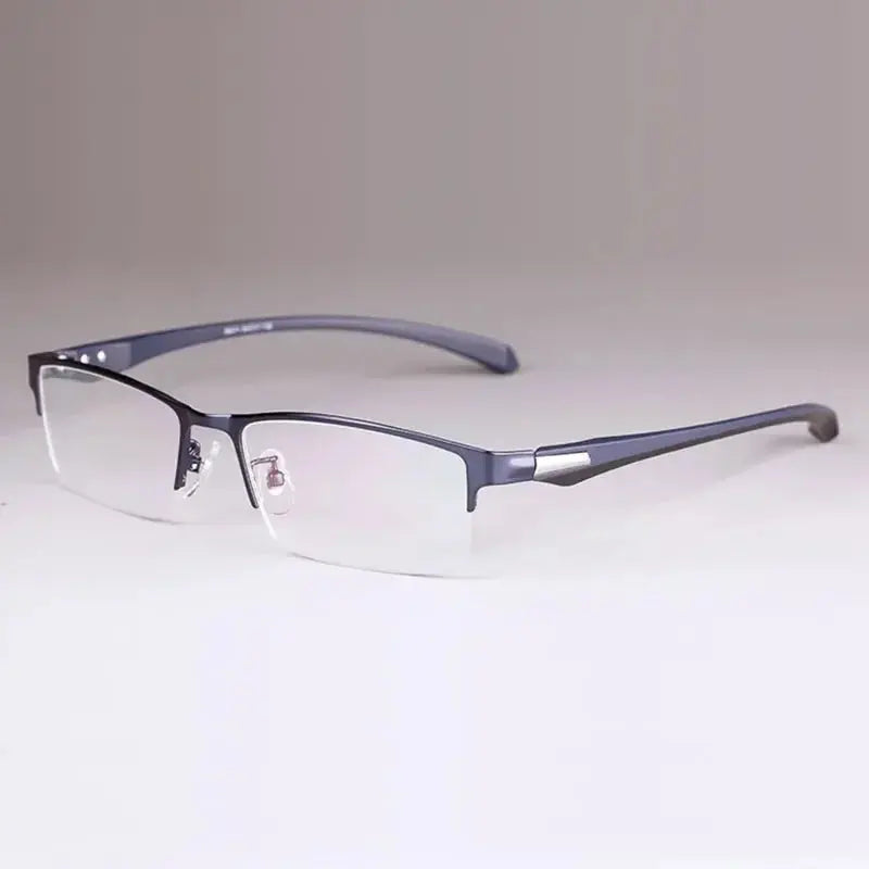 Unisex Square Semi-Rimless TR90 Prescription Glasses 561718 — view 5 | Rx Spectacle
