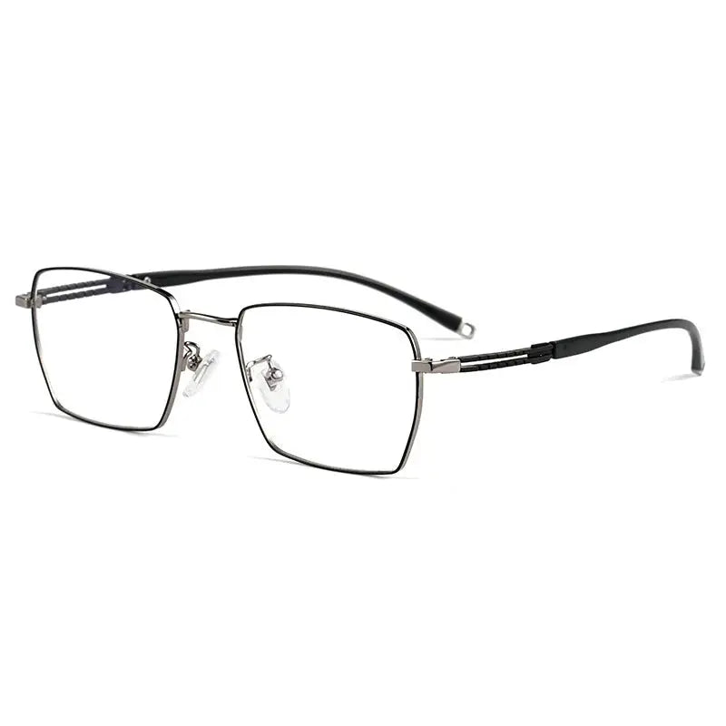 Women's Polygon Full Rim Titanium Prescription Glasses 486038 — view 6 | Rx Spectacle