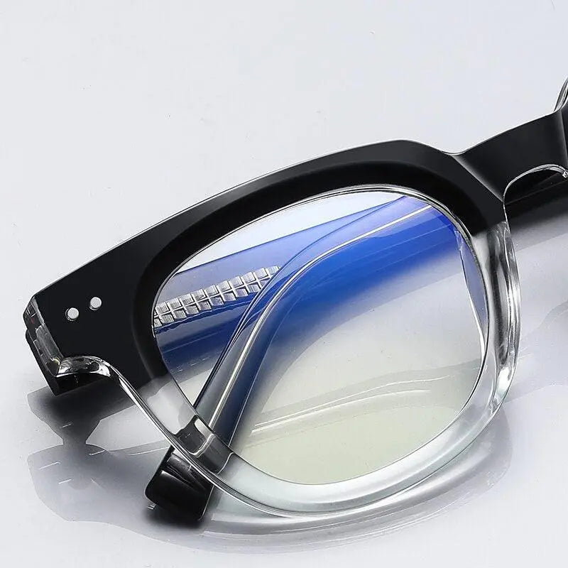 Unisex Square Full Rim Acetate Prescription Glasses 2120 — view 9 | Rx Spectacle