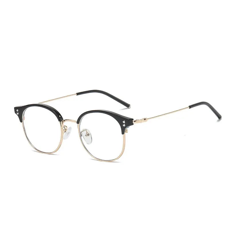 Men's Browline Full Rim Alloy Reading Glasses 22001 — view 3 | Rx Spectacle