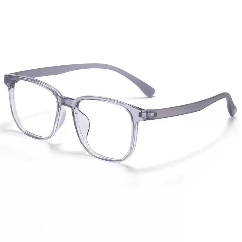 Unisex Square Full Rim TR90 Screwless Prescription Glasses 6625 — view 8 | Rx Spectacle